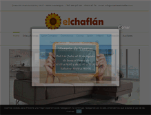 Tablet Screenshot of muebleselchaflan.com
